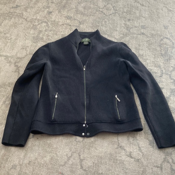 Eddie Bauer Jackets & Blazers - Eddie Bauer black sweater jacket